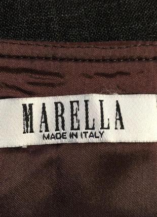Напівшерстяна брендова спідниця marella max mara9 фото