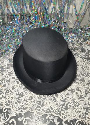 Шляпа карнавальная, высокий цилиндр
