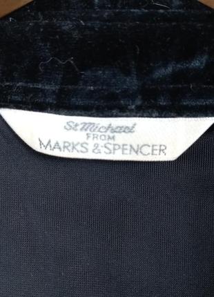 Рубашка велюрова жіноча marks&spencer6 фото