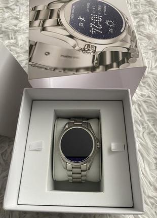 Смарт годинник michael cors access bradshaw silver smartwatch mkt5012