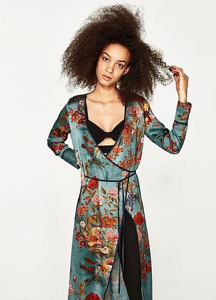 Плаття на захід від zara рідкісна річ, вуличний халат кімоно