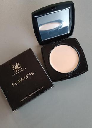 Крем пудра для лица эйвон avon matte warm ivory flawless слоновая кость1 фото