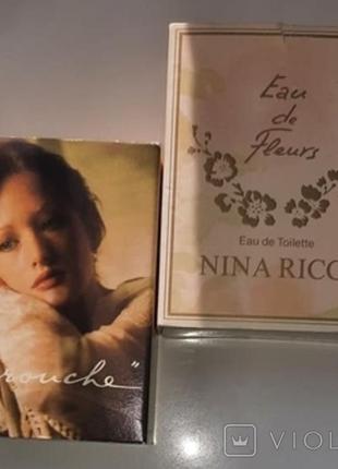 Nina ricci eau de fleurs - edt - 6 мл. оригинал. винтаж3 фото