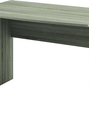 Стол письменный саванна 110х71х76 см світ меблів дуб крафт серый