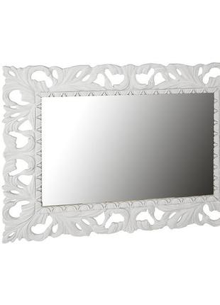 Зеркало миро-марк imperia глянец белый 100х80 см