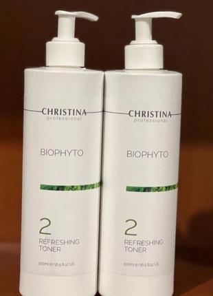 Освіжаючий тонік christina  biophyto refreshing toner step 2