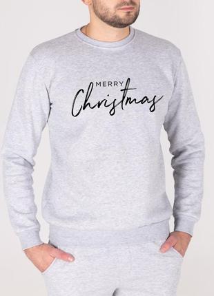 Світшот теплий на флісі🎄❄новорічний батнік