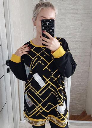 Кофта туніка світшот