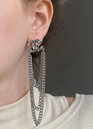 Брендовые серьги 5