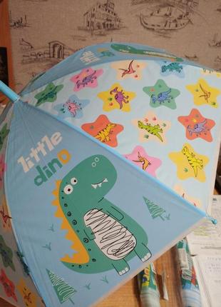 Зонт детский с животными, диаметр 96см, в пакете3 фото