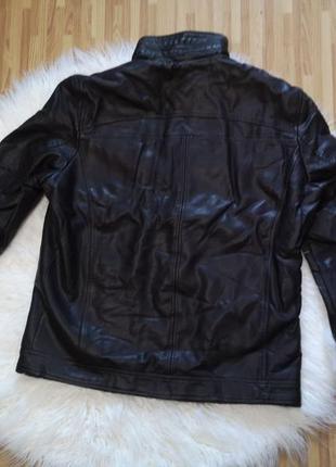 Куртка из кожзама на меху8 фото