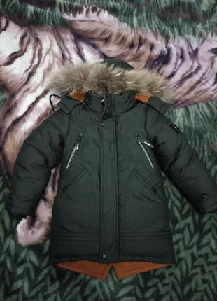 Зимова подовжена куртка bkx