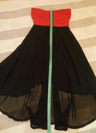 Вечірнє плаття на випускний tally weijl бандаж шифон. лімітована колекція!3 фото