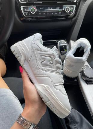 Жіночі кросівки nb new balance bb550hr1 white black red женские кроссовки нью баланс5 фото