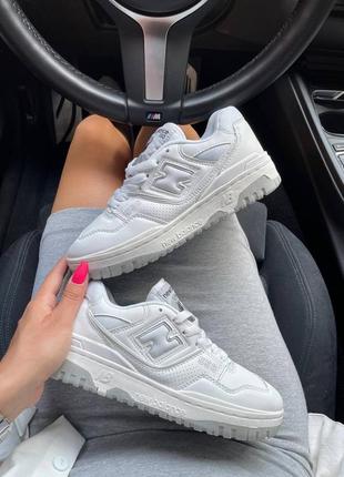 Жіночі кросівки nb new balance bb550hr1 white black red женские кроссовки нью баланс3 фото