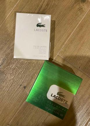 Новый набор из двух флаконов lacoste