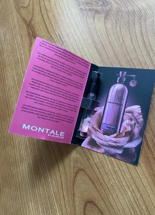 Пробник montale roses musk tester 2 ml.2 фото