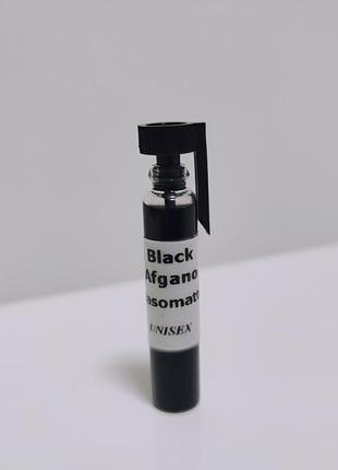 Парфюм туалетная вода унисекс отливант black afgano от nasomatto 🍁 пробник 2мл