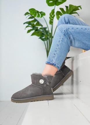 Жіночі ugg grey 4 / smb10 фото