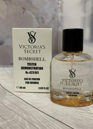 Жіноча туалетна вода тестер victorias secret bombshell / вікторія сікрет бомбшель / 60 мл