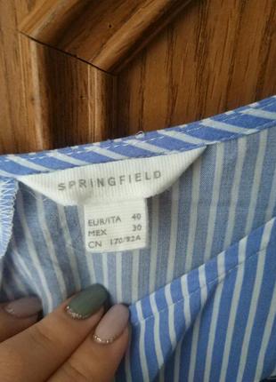 Блуза блузка springfield l xl3 фото