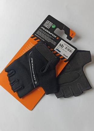 Велоперчатки muddyfox bike mitts black оригинал1 фото