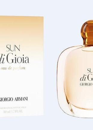 Жіноча туалетна вода sun di gioia giorgio Low armani /ді сан джойя, джорджіо армані/