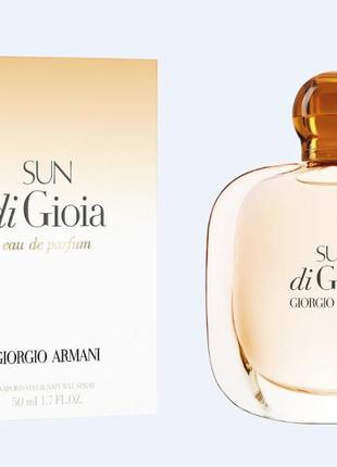 Жіноча туалетна вода sun di gioia giorgio armani /ді сан джойя, джорджіо армані/