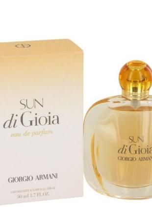 Жіноча туалетна вода giorgio armani sun di gioia / джорджіо армані сун ді джиойа /