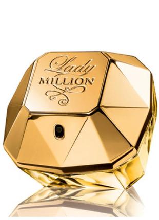 Жіноча туалетна вода paco rabanne lady million / пако рабан леді мільйон/10 мл3 фото