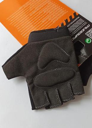 Велоперчатки muddyfox bike mitts black оригинал4 фото