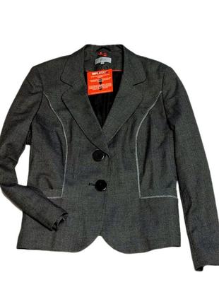 Брендовый пиджак жакет m&s марокко вискоза большой размер этикетка