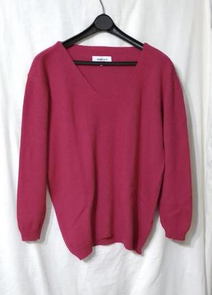 Стильный свитер пуловер isabella d. италия шерсть кашемир1 фото