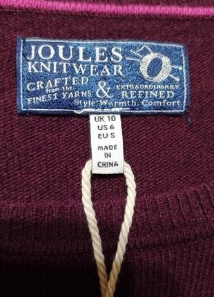 Новый шерстяной джемпер оверсайз бренд joules3 фото