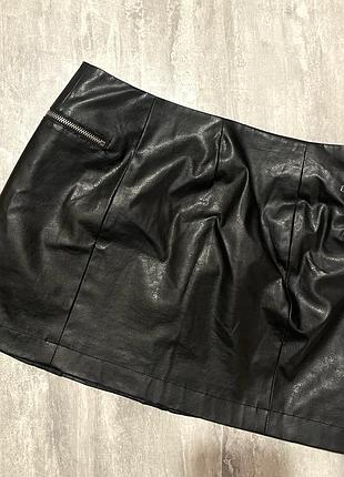 Спідниця модна шкіряна 3