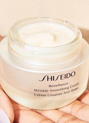 Крем против морщин для всех типов кожи shiseido1 фото