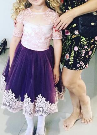 Святкова дитяча сукня з болеро