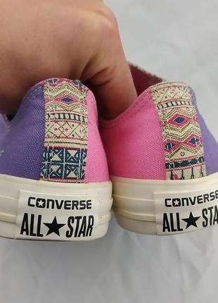 Рідкісні та дуже красиві кеди кросівки converse chuck taylor all star jack purcell sk8 authentic оригінал конверс  чак тейлор6 фото