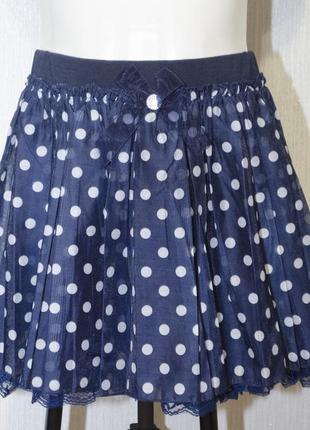 Спідниця з фатином та мереживом