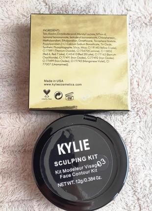 #03 коректор + хайлайтер kylie sculpting kit 2 в 15 фото