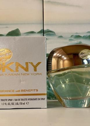 Редкость, лимитка увлажняющая edt dkny golden delicious skin hydrating eau de toilette6 фото