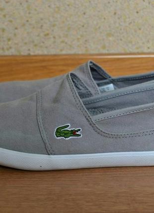 Мокасины lacoste. оригинал