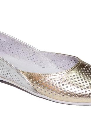 Туфлі - балетки шкіряні тм constanta-shoes 30-37