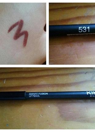 Kiko milano олівець для губ smart fusion lip pencil 531 — цена 200 грн в  каталоге Карандаши для губ ✓ Купить товары для красоты и здоровья по  доступной цене на Шафе | Украина #108821790