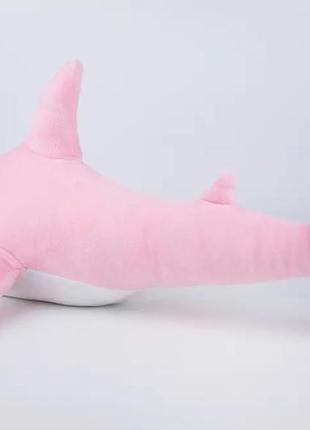 М'яка іграшка акула 52см рожева2 фото