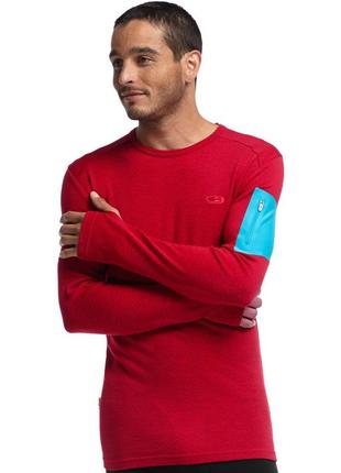 Термокофта icebreaker bf 260 apex ls crewe mountain icon men