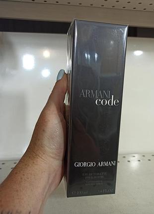 Чоловіча туалетна вода giorgio armani black code / джоржіо армані блек код/червоний код/125 мл.