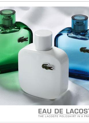 Чоловіча туалетна вода lacoste eau de lacoste l.12.12 vert / лакост ео де лакост л.12.12 верт / 90 ml4 фото