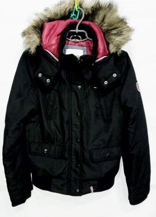 Куртка tommy hilfiger женская зимняя на синтепоне размер s1 фото