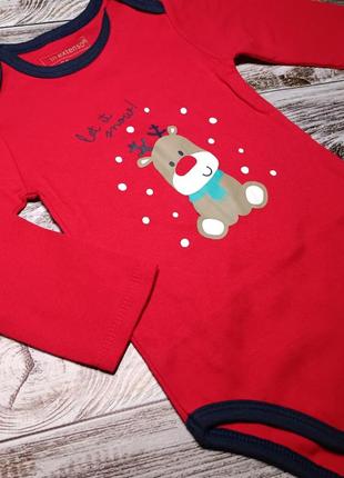 Новорічний боді розмір 86-92